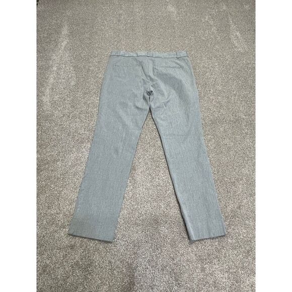 Banana Republic womens sloan straight pants sz 8 gray business casual pants - Picture 2 of 12